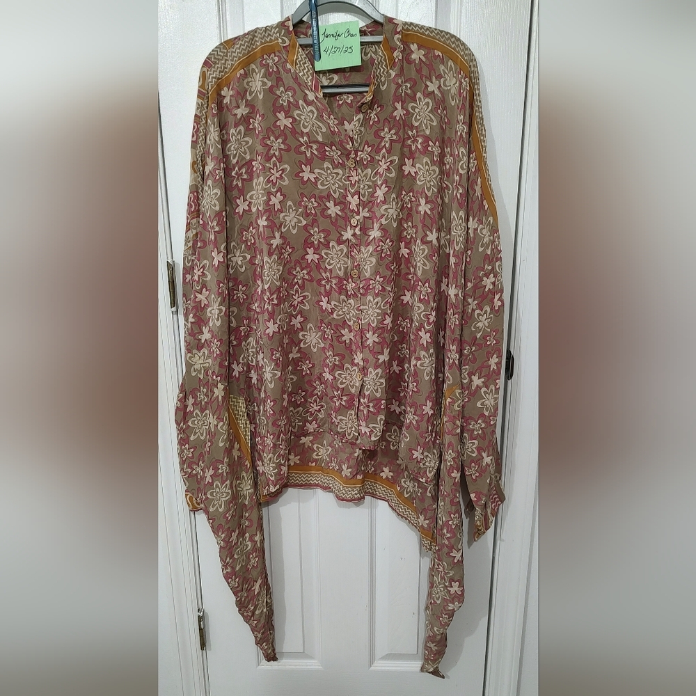 Kantha Bae Nirvana Silk Blouse